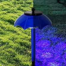 2pc Garden Luminous Corridor Umbrella Light Solar Umbrella Light Led Color Light Gradient Flashing Outdoor Lawn Light Decoration