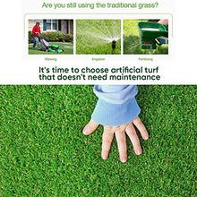 Griclner Artificial Grass Lawn Turf 0.8inch Green