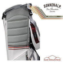 Sun Mountain 2023 Mid Stripe Golf Stand Bag Loden Moss-Inferno