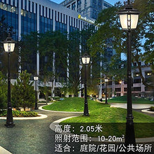 Lights Outdoor Courtyard Lantern Outdoor High Pole Landscape Lighting Fixture European Simple Outdoor Waterproof Road Light Villa Community Lawn Floor Light Rustic Aluminum Pastoral Patio Street Light