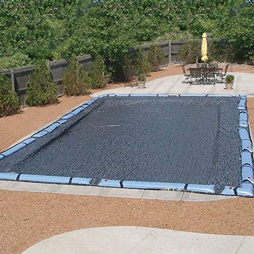 Doheny’s Commercial-Grade Hi-Tech Micro Mesh 5 Year Winter Pool Cover for Inground Pools – 20' x 40' – Includes Heavy-Duty Water Bag Loops Every 4 Ft to Prevent Water Bag Roll Away