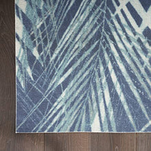 Waverly Sun N' Shade Indoor/Outdoor Area Rug Navy 10' x 13'