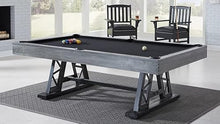 Empire USA Plank & Hide Amber Billiard Pool Table Charcoal