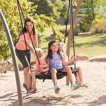 Lifetime Adventure Tower Swing Set Playset with Spider Swing Earthtone