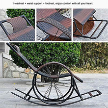 Lightweight Rocking Chair Recliner Home Rocking Chair Adult Leisure Chair Old Chair Lazy Leisure Balcony Siesta Chair Wicker Zero Gravity Rocker Outdoor Patio Garden Recliner Seat (Size : B)