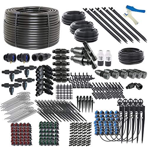 Drip Irrigation and Microsprinkler Kit for Landscapes - Kit Size : Ultimate