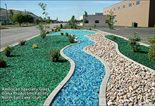 Green Landscape Glass Large 50 Lb Bag