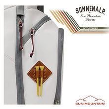 Sun Mountain 2023 Mid Stripe Golf Stand Bag White-Cadet-Brick
