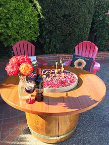 EasyFirePits Complete LP Tank-in-Table Fire Pit Kit & Lifetime Warranted 316 Stainless Steel Burner Choice (6.00, 6 Inch Single Ring)