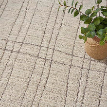 Nourison Andes Abstract Area Rug 9' x 12' Ivory Grey