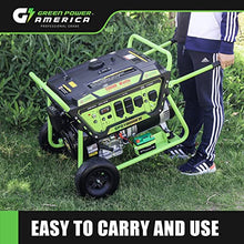 Green-Power America 10000 Watt Gasoline Powered Generator, Electric & Recoil Start, 12V/8.3A Charging Outlets, Whole House Backup & RV Ready, 49 State EPA Approved (Not for California Sale)