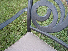 4 Outdoor 24" Counter High Patio Furniture Cast Aluminum Swivel Bar Stool CBM PR-18
