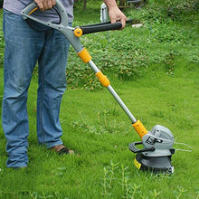 Rotary Mowers 600W Lawn Mower,Adjustable Strimmer Cutting, 29Cm Cutting Width with Auxiliary Handle,Portable Lawn Mower fo. GINOLEI