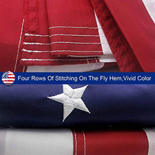 15x25 FT Giant Large American Flag for Outside, Best Embroidered Stars And Sewn Stripes, 420D Heavy Duty Polyester, Suitable For Outdoor High Winds Areas (American flag 15x25 FT)