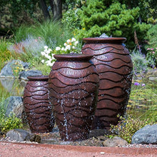 Aquascape Scalloped Urn Water Fountain 56-Inch Brown