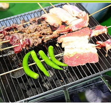 Outdoor Portable BBQ Grill Stainless Steel Folding Picnic Charcoal Barbecue Grills Home Camping Barbeque Tool