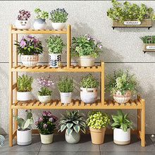 Wood Plant Stand Indoor Holders For Plants Sturdy Flower Pot Stands Simple Plants Shelf Wooden Flower Stand For Patio Plant Display Rack Variety Flower Flowerpot Stand For Living Room Balcony