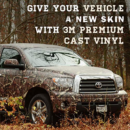 Mossy Oak Graphics Full Body Duck Blind Camouflage Auto Wrap - Matte Finish - Compact Truck