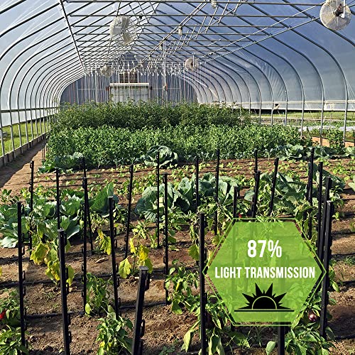 Grow1 Clear Woven Greenhouse Plastic Film UV Cover 9 Mil Thick 50' x 150'