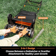 LawnMaster 48V MAX 16-inch Brushless Dethatcher and Scarifier, CLGVB4816
