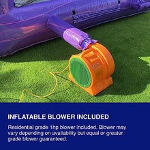 HeroKiddo 13’ Summer Breeze Commercial Grade Water Slide with Pool Blue