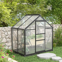 Heavy Duty Polycarbonate Greenhouse Kit for Outdoor Use