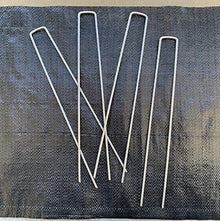 Sandbaggy 12 Inch Rust-Free Landscape Staples ~ Extra Long SOD Garden Stakes Weed Barrier Pins (1000 Staples)