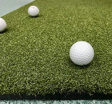 Duffer Golf Practice Mat Indoor Outdoor Heavy Duty 5x5 Verde