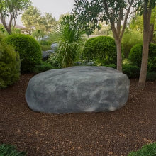 Gardenised Huge Decorative Outdoor Weather Resistant Faux Stone Realistic Sandstone Rock for Garden Patio & Landscape Lightweight Boulder Utility Cover for Lawn Yard Pond Park & Backyard, Sheredian