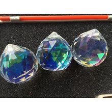 JUIYU Garden Suncatchers 108pcs/lot 30mm Clear AB Crystal Chandelier Hanging Part Handmade Pendant Necklaces