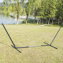 YRHH Garden Hammock with Stand, Double Hammock with 550lbs Max Load, Portable Camping Hammock, Height Adjustable Hammocks, Outdoor Camping Patio