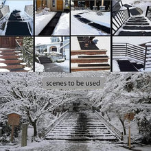 FRGIJUVGY Snow Melting Pad,Winter Ice Melt Pad,Non-Slip,with 1.5m Power Cord,for Winter Stairs, Steps,Doorway, Sidewalk(Size:10 * 48in,Color:5 Piece)