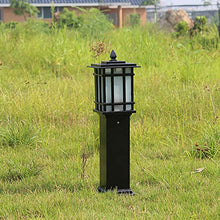 ZEELYDE Post Lights Outdoor,Waterproof Garden Lights Outdoor Lawn Lights Villa Community Landscape Lights Die-Casting Aluminum Lighting Fixtures LED Floor-Standing Night Street Lights Post Lights