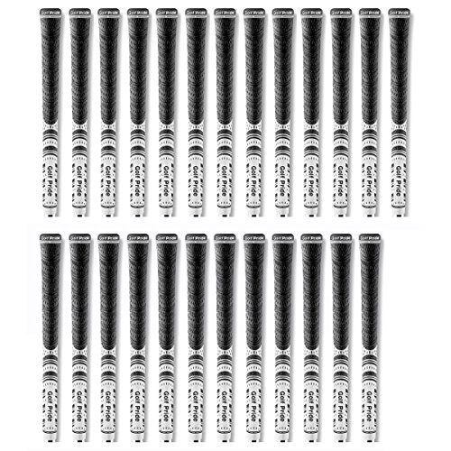 Golf Pride New Decade Multicompound MCC Golf Grip Bundle (25 Piece) White