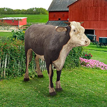 Design Toscano Grand-Scale Hereford Steer Statue Painted