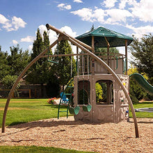 Lifetime Adventure Tower Swing Set Earthtone