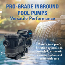 Doheny's Pool Pro Ultra Variable Speed (VS) Inground Swimming Pool Pump | 1.5 HP, 230V | 3 Speeds for Efficiency | Programmable Timer | Hard-Wired | LED Control Panel | 2" Threaded