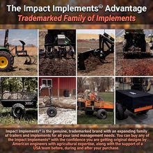Impact Implements® 55" Disc Plow Harrow w/Weight Tray for ATV/UTV/Tractor