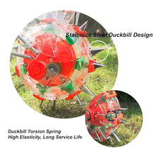 Seed Sower & Fertilizer Applicator, Push Seeder, Featuring Visible Dual Hoppers, Walk-Behind Seeder for Planting Corn Cotton Soybean Peanut(7-Nozzle)