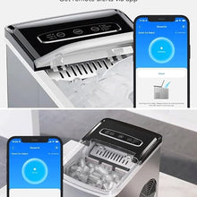 TEDILUVI Smart Ice Makers, Portable Countertop Maker Machine with Self-Cleaning 6 Mins 9 26lbs/24Hrs