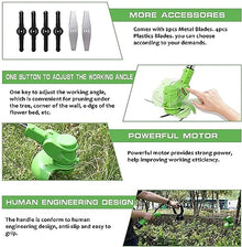 AMYYTL Electric Lawnmower Sale Hand Push Lawn mowerElectric Lawn Mower 12V Rotary Electric Lawn Mower Rechargeable Portable Telescopic Garden Mower