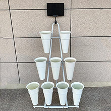 ZOCWJK Flower Stand Display Ladder Plant Shelf Flower Rack Display Stand Flower Pots Holders Outdoor,