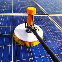 DHXIAMZ Cleaning Brush Electric Window Cleaning Pole Cleaner Kit, Extendable Outdoor Cleaning Tools Photovoltaic & Solar Panels, Pool Cleaning Brush,3.5M / 11.5Ft