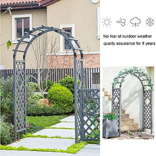 MELPHI Wooden Garden Arbor Arch with Trellis, Garden Trellis Arch for Plant Climbing, Pergola for Backyard, Lawn, Outdoor, Yard, Garden, Climbing Plants (Size : 140cm)