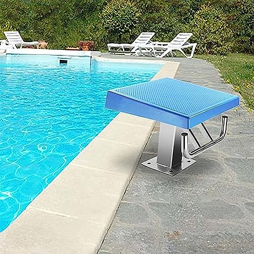 Heavy Duty Pool Diving Boards Without Hardware, Non-Slip Swimming Pool Diving Platform with Stainless Steel Base, for Competition