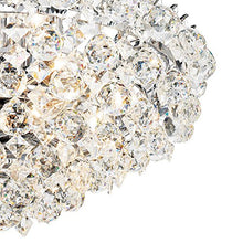 Vienna Full Spectrum Essa Chrome Pendant Chandelier 20" Wide Silver