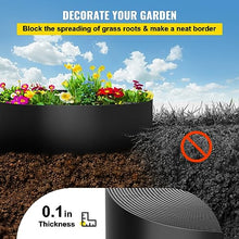 WACTO Flexible Landscape Edging 10" Depth 300 ft Recycled HDPE Black