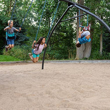 Lifetime Adventure Castle Swing Set Playset with Tube Slide Blue