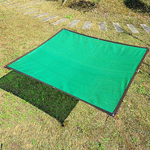 Green Sun Shade Cloth UV Blocking, Sunblock Shade Cloth Outside with Reinforced Grommet, Resistant Garden Sun Shade Netting, for Greenhouse, Plant, Chicken Coop