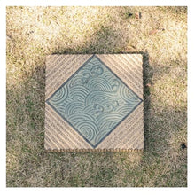 zktoermn Lawn And Garden Stepping Stones, Decorative Pavers for Garden Path, Patio, Lawn, Yard, Easy Install Outdoor Walkway Pathway(Brown-B,30x30cm)